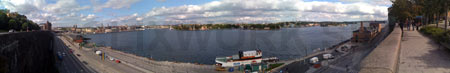 iPhone Panorama von Södermalm