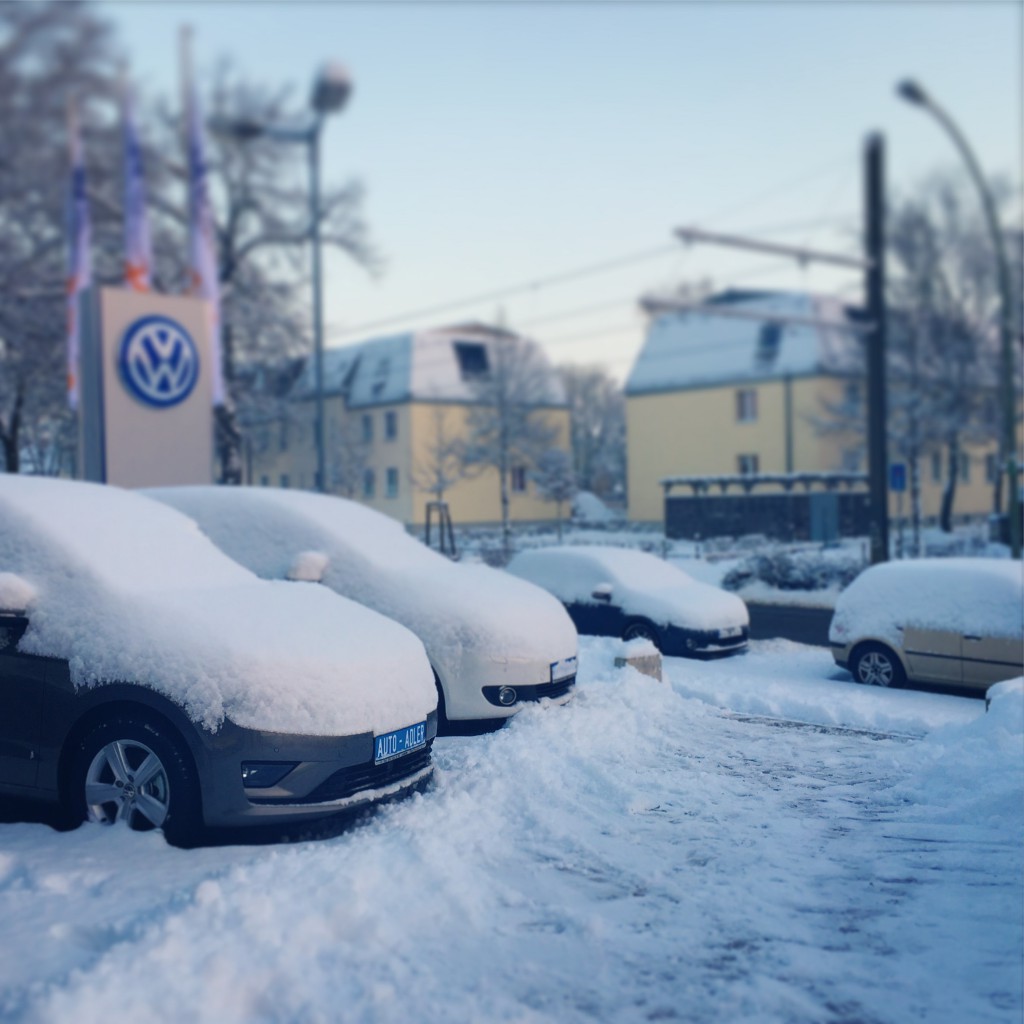 Viel Schnee in Berlin