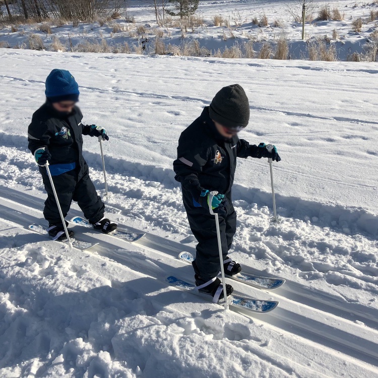 Ski fahren üben